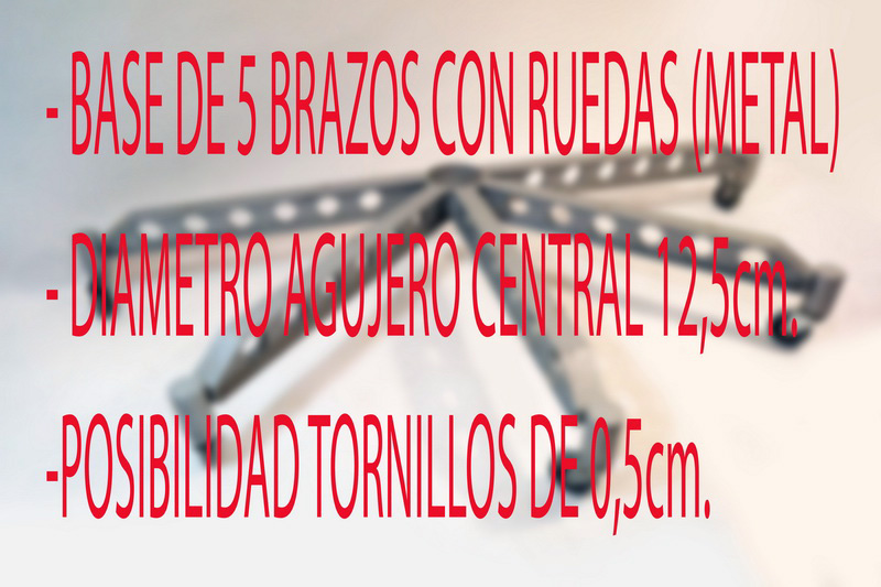 base 5ruedas 20x165x82 1u